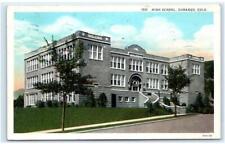 DURANGO, CO Colorado ~ La Plata County HIGH SCHOOL 1936 Postcard picture