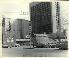 1973 Press Photo Exterior view of antique stone building on West Travis Street picture