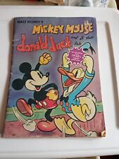Vintage Walt Disney Mickey Mouse Donald Duck and all their Pals 1937 Reprint picture