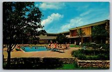 Vintage Postcard TX Fort Worth American Airlines Stewardess College Girls Pool picture