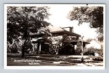 Hart MI-Michigan, RPPC Brokerine Funeral Home Advertising, Vintage Postcard picture
