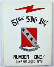 51st Signal Battalion 1972 Camp Red Cloud Korea Cruise Book picture