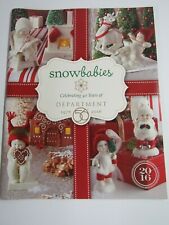 New 2016 Department 56 Snowbabies Catalog 59 Pages  picture