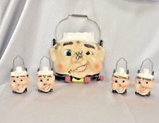 Vintage Tilso Fly on Face Anthropomorphic 5 Piece Set. picture