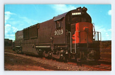 1950'S. SOUTHERN PACIFIC 9019, ALCO MODEL H-643. POSTCARD JB10 picture