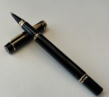 Waterman Le Man 200 Black & Gold Rollerball Pen picture