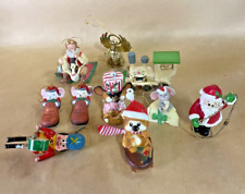 Assortment of Christmas Ornaments, Good Condition, 10 Pieces picture