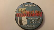 MATCHBOX TWENTY 2000 MAD SEASON CD AD RELEASE WALMART EMPLOYEE BUTTON PIN picture
