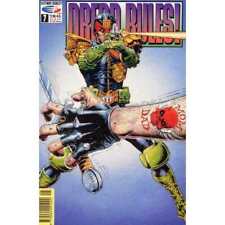 Dredd Rules #7 in Near Mint minus condition. Fleetway comics [a* picture