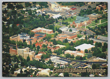 Central Washington University Ellensburg WA Aerial View Vintage 6x4 Postcard B16 picture