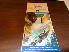 1964 Chevron Wyoming Vintage Road map picture