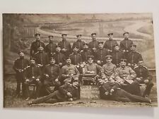 Antique Real Photo Postcard German Landsturm Military Militia 1916 History picture