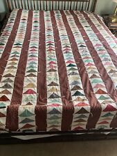 Vtg Flying Geece Hand Tied Quilt picture