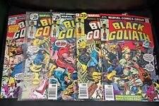 5 Black Goliath Marvel Comic Books  #1-5 (1976) High Grade NM Original picture
