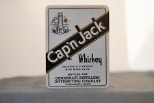 Cap'n Jack Whiskey Label Small Mid Century Cincinnati Distilleries Whiskey Label picture