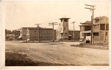 Presbyterian Church & Eagle Hotel Main St. Pike New York NY 1910s RPPC Postcard picture