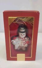 LENOX 2007 Annual Snowman Ornament SNOWY TREATS #6599609 New In Box Christmas  picture