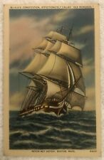 Postcard Old Ironsides U.S. FRIGATE 