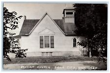 1934 Baptist Church Swea City Armstrong Iowa IA RPPC Photo Vintage Postcard picture