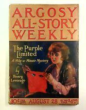Argosy Part 3: Argosy All-Story Weekly Aug 28 1920 Vol. 124 #4 VG- 3.5 picture