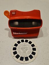 Vintage View Master 3D Viewer Red Classic Toy Slide With 101 Dalmatians picture