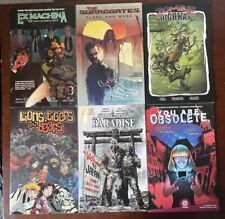 Lot Of 6: Assorted - Ex Machina, Zombie Highway, Surrogates Graphic Novels picture