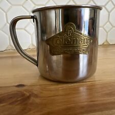 Vintage Coleman The Sunshine of the Night Stainless Cup Metal Camping Mug 3