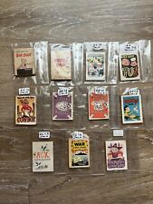 Lot of 11 Cracker Jack Books, Comics, And Games Vintage  picture
