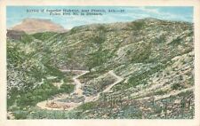 Postcard AZ Phoenix Picket Post Mountain Trailhead Superior Highway E.C. Kropp picture