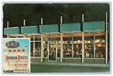 Florence South Carolina SC Postcard Herman House Exterior Building c1965 Vintage picture