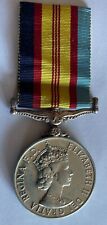 RARE NEW ZEALAND OFFICIALLY IMPRESSED NAMED VIETNAM SERVICE MEDAL GREAT BRITAIN picture