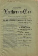 LUTHERAN ERA 1893 VOL 2 CHURCH NEWSPAPER TEKAMAH NEBRASKA REV JOSEPH W KIMMEL picture