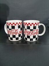 A Set Of Two Vintage Coca Cola Coffee Mugs picture