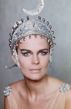 American actor Candice Bergen wearing Athena costume and headdr - 1965 Old Photo picture