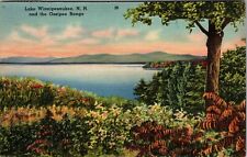 1946 Lake Winnipesaukee And The Ossippee Range New Hampshire  Antique Postcard  picture