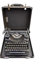 Vintage Underwood Elliott Fisher Co. Black Portable Typewriter picture