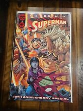 DEATH OF SUPERMAN 30TH ANNIVERSARY SPECIAL #1 WRAPAROUND COVER DC COMICS (2022) picture
