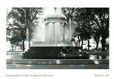 *Michigan Postcard-Charles Esseltyne Brooks Memorial Fountain