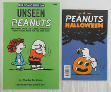 Charles M. Schulz Unseen Peanuts FCBD & A Peanuts Halloween Ashcan Fantagraphics picture