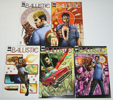Ballistic #1-5 VF/NM complete series - Darick Robertson - Black Mask sci-fi set picture