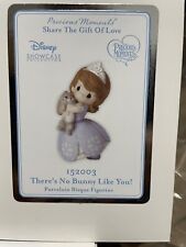 Precious Moments Disney Sofia Figurine There’s No Bunny Like You New in Box  picture