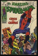 Amazing Spider-Man #68 FN 6.0 Kingpin Appearance Romita Marvel 1969 picture