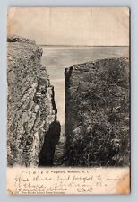 Newport RI-Rhode Island, Purgatory, Antique, Vintage c1904 Postcard picture