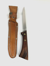VINTAGE WESTERN KNIFE & LEATHER SCABBARD S-W766-E / 6
