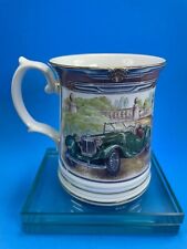 Classic Cars Queen’s Fine Bone China A Churchill Brand Coffee Mug 16 oz Rare C75 picture