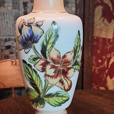 Vintage  Hand Painted Red White Blue Green White Art Noveau Porcelain 28