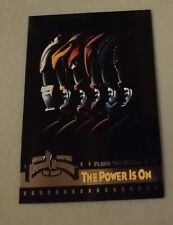 1995 Fleer Ultra Mighty Morphin Power Rangers #1 The Power Is On picture