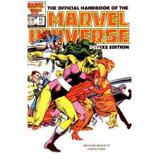 Official Handbook of the Marvel Universe (1985 series) #11 in NM. [w, picture