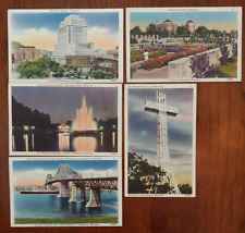 5 vintage postcards lot (early-mid 1900's); Montreal Canada picture