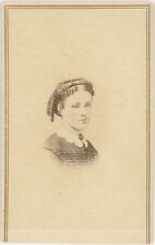 Pretty Young Lady Identified Lowell Massachusetts 1860s CDV Carte de Visite V790 picture
